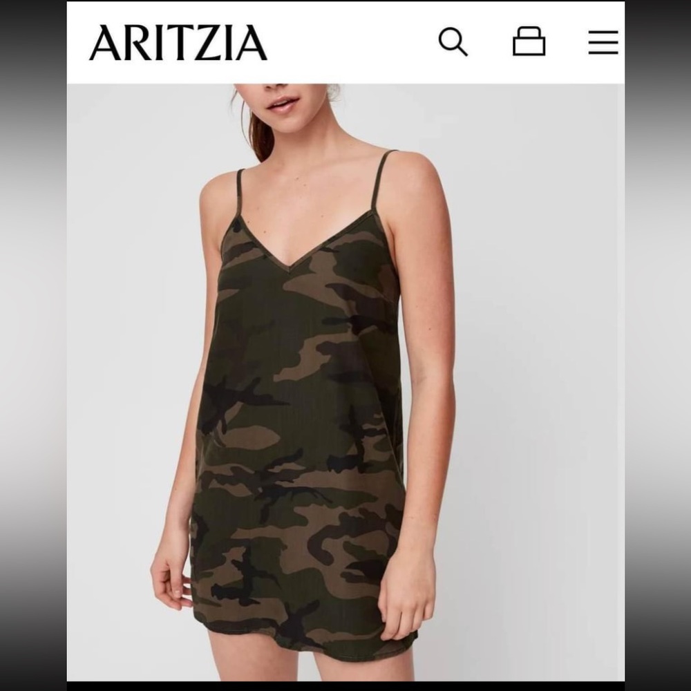 Aritzia TNA Camo Dress